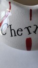 Vintage 1958 Holt Howard Pixie Ware Cherries Condiment Jar Bottom Only No Top