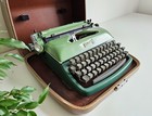 Rheinmetall Kst Typewriter   1950s   Working   Serviced  Ups 3-day To Us can