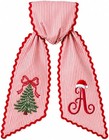 Personalized Christmas Wreath Belt Lettering Add Hat Embroidery