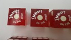 Lot Of 8 Vtg  Las Vegas Casino Dice Red Stardust Grand Casino Biloxi 3 4   