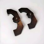 2pc 6  Weld-on Steel Hinges - Medium Duty - Raw Finish - Bbq Grill  Trailer  Diy
