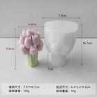 3d Tulip Bouquet Candle Silicone Mold Soapresinous Molds Diy Craft Mold