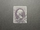 Us Stamp Scott   151  1870   12c   Henry Clay   Violet      Perf 12 Vf