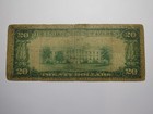  20 1929 Cleveland Ohio National Currency Federal Reserve Bank Note Bill