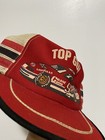 Vtg Bill Elliott Top Gun 3 Stripe Trucker Hat Snapback Coors Racing Nascar Usa
