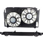 Radiator Cooling Fan For 2013-2018 Toyota Rav4 Assembly Dual W  Shroud Frame