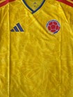 Adidas Colombia Men s Home Authentic Soccer Jersey 26 27 - Yellow