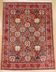 Hand-knotted Semi-antique Bakhtiari Garden Oriental Area Rug Carpet 8 9  X 12 1 