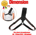 Medieval Back Holster Sword Holder - Adjustable Pu Leather Strap  Katana Sheath