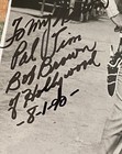 Bob Brown Hand Signed Autograph Photo 8 X 10 Coa Leather Maker To Western Movies
