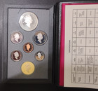 1991 Canada Proof Set     7-coin Royal Canadian Mint Set With 50  Silver Dollar