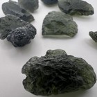 Wholesale 20g Genuine Moldavite Rough Lot  0-4g Pieces 
