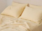 Linen 100  Pure Custard Yellow Duvet Cover Comforter Duvet Cover Handmade Quilt
