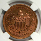 1962 Csa Bronze Bashlow Restrike Confederate Half Dollar   Sharp Ngc Ms66rb 