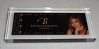 Barbra Streisand 2000 Millennium Concert Limited Edition Lucite Concert Ticket
