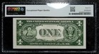 1935e  1 Silver Certificate Pmg 65 Epq Gem Uncirculated Fr 1614  pg Block 