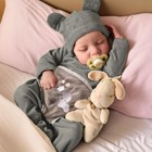 Reborn Baby Dolls Boy - 17-inch Soft Body Realistic-newborn Full Body Vinyl Anat