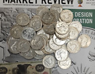 Silver 90  Franklin Half Dollar Lot Of 5 Random Coins Tp-2669