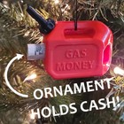 Christmas Mini Gas Money Oil Can Xmas Tree Decoration Festive Party Ornament Us