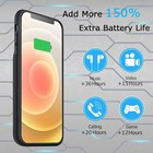 For Iphone 17 16 15 14 13 12 11 8 External Battery Charger Case Power Bank Cover