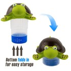 Turtle Floating Chlorine Dispenser For Above Ground Inground Pool 3 Inch Tabs