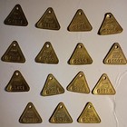 Lot Of  15  Ford Motor Tags Vintage