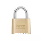 Master Lock Resettable Combination Padlock 2  Wide Brass 175d