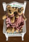 Lot 2  Early Bead Eyes C  1900s Steiff Miniature Bears 3 5    Old No Buttons