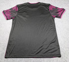 Mexico National Soccer Jersey Mens Small Black Pink Adidas 2021 Home Stadium Cut