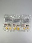 New Wilson Single Density Mouth Guard Lot Of 3 Yellow Color Size  Adult 