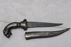 Indo Persian Mughal Style Handmade Dagger Damascus Forged Steel