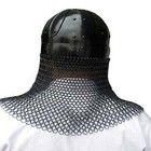 Historical Medieval Viking Helmet Battle Armor 18 G Steel And Chain Mail Sca