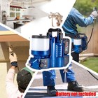 For Makita Airless Paint Sprayer For Wall Paints Varnishes 18-21v Battejq