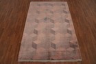 Turkish Carpet Soft Pastel Hues Contemporary Cube Illusion Modern Rug 5x7