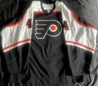 Joni Pitkanen Game Worn Jersey Philadelphia Flyers Meigray