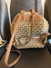 Michael Kors Abbey Signature Backpack