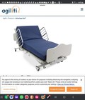 Hospital Bed W  Air Mattress   Remote 850 Lb Limit Can Fit 2 People