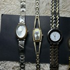 Lot 7 Women   s Wrist Watches Mixed Brands Vintage Quartz Parts Repair As Is