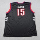 Vtg Champion Toronto Raptors Vince Carter 15 Jersey Men 48 Purple Nba Basketball