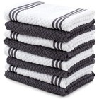 100 Cotton Kitchen Towels Absorbent Cleaning Cloths Eco-friendly Durable Set New