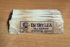  12  Vintage Dairylea Wooden Ice Cream Spoons C 1940 Milford  Delaware