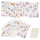  16 Sheets Rub On Transfer Sticker  Butterflies Diy Transfer Butterfly Theme