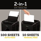 Fellowes Automax 100ma 100-sheet Micro-cut Shredder  4704001  4704001fel