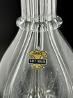 Vintage Four Chamber Glass Decanter Made In France Fait Main