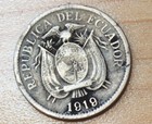 1919 Ecuador 5 Centavos