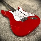 Red Electric Guitar  full-size  Rosewood Fretboard  Maple Neck  Double Cutaway