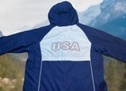 Speedo Usa Olympic Team 2012 Parker Full Zip Jacket Swimming Swim Meet Medium
