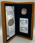 2004 The Proud Polar Bear  2 Limited Edition Stamp Coin Set Royal Canadian Mint
