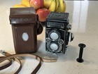 Rollei Rolleiflex 3 5f Tlr Film Camera Planar 75mm Leather Case-please Read