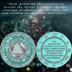 8 Year Sobriety Coin Aa Chips Medallions Alcoholics Anonymous Eight Year Sober